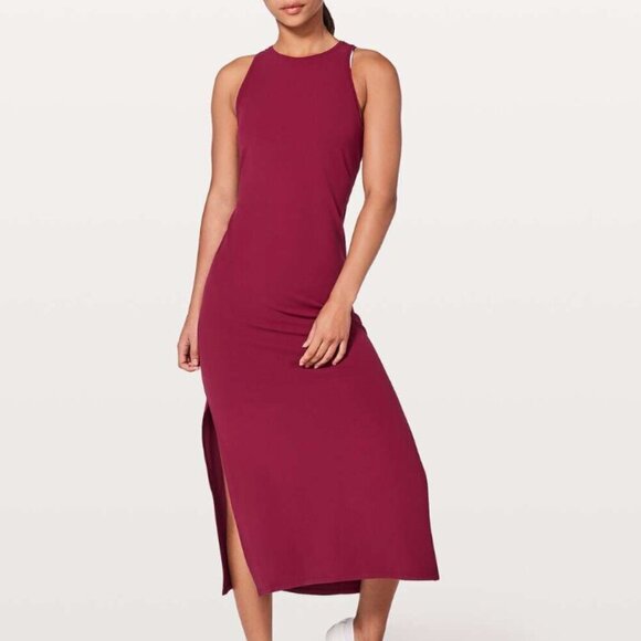 Lululemon Get Going Dress Ruby Wine - Picture 5 of 5